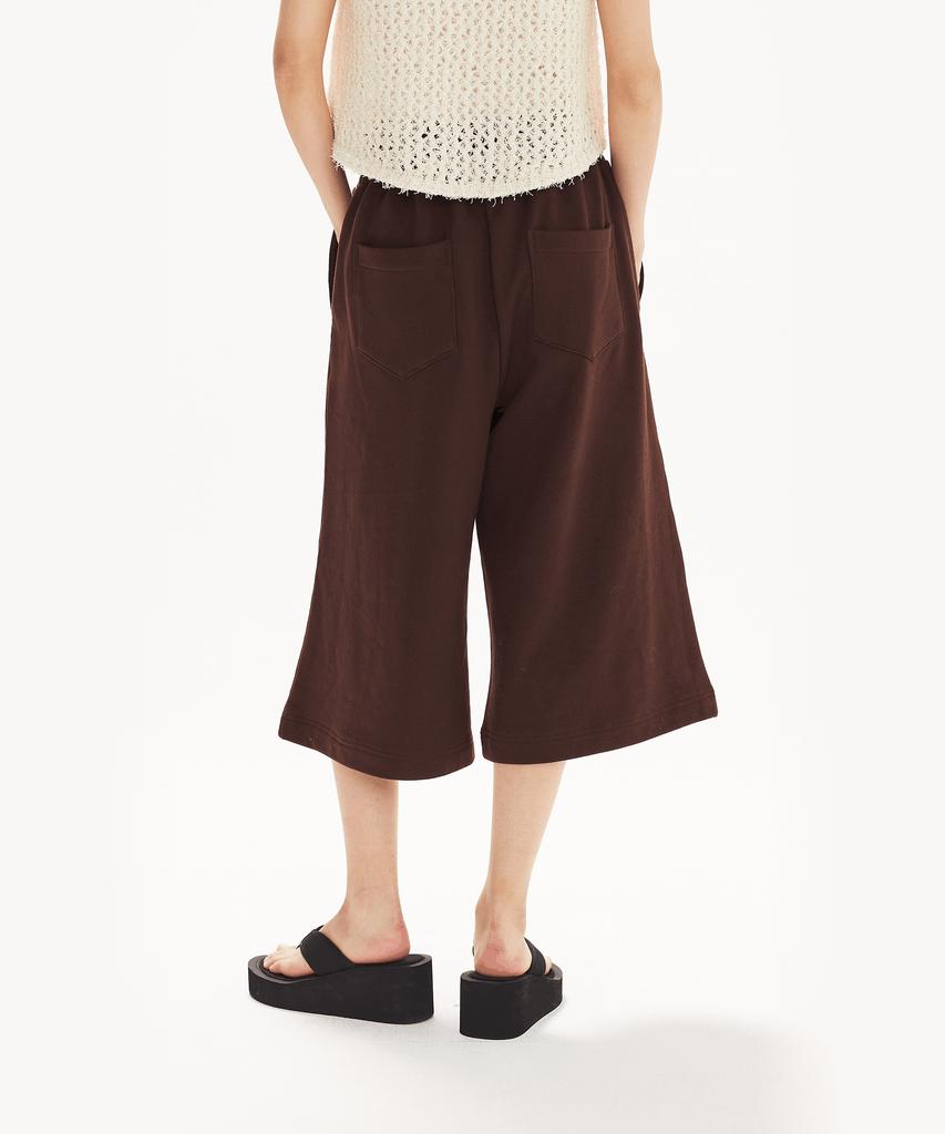 LEINJI Jersey Bermuda Pants (Brown)