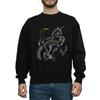 Harry Potter Mens Unicorn Line Art Sweatshirt