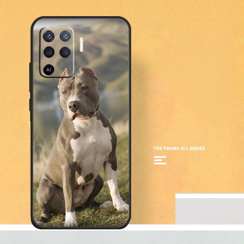 Pit Bull Lovely Dog Pitbull Case For Oppo A74 A94 A54 A15 A17 A57 A6 A5 Pro A16 A76 A96 A40 A60 A80 A18 A38 A58 A78 A98