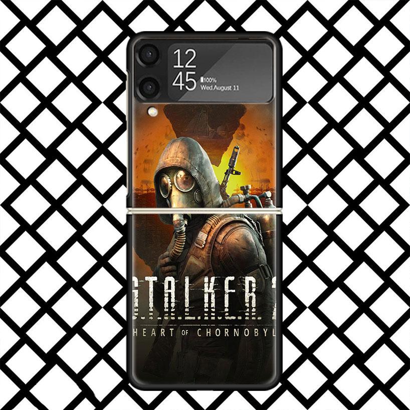 Game S-Stalker Phone Case For Samsung Z Flip 7 6 5 4 3 Galaxy ZFLIP7 ZFlip6 5G Flip5 Flip4 Flip3 5g Black Hard Cover