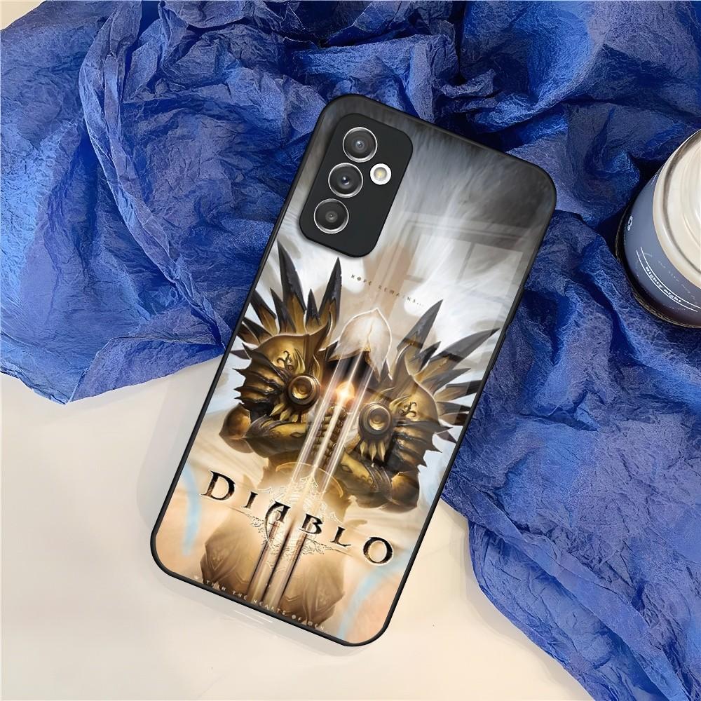 

Hot Game Diablo Phone Case for Samsung Galaxy S24 S23 S22 S21 S20 A24 A34 A54 A53 Note20 M54 Fe Ultra Plus Glass Samsung s24