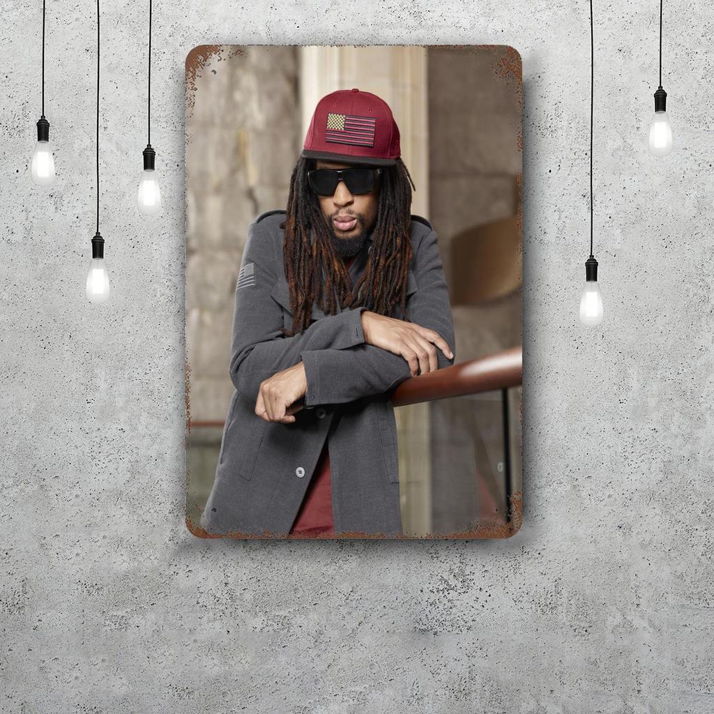 Lil Wayne Vintage Metal Tin Signs Posters Decor Retro Metal Plaque Wall Art Decor for Garage Bar
