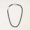 GAVU Matte Onyx Mantle Braided Power Stone Choker Necklace for Women
