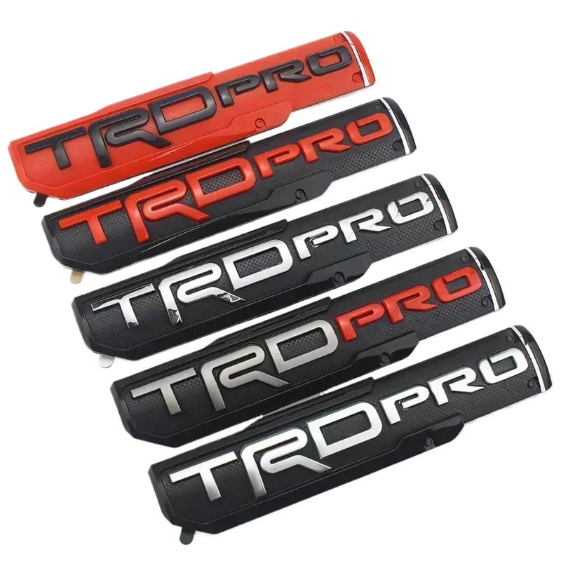 3D ABS TRD PRO BRO Badge Emblem Car Stickers Toyota TRD Tundra Car Styling Fender Side Label Rear Trunk Decal Accessorie EZ0