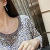 Exquisite Zirconia Star Necklace & Earring Set for Women - High-End, Minimalist Clavicle Chain