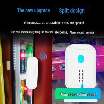 Smart Door Open Sensor Alarm: Fridge, Freezer, Shop Doorbell & Window Security