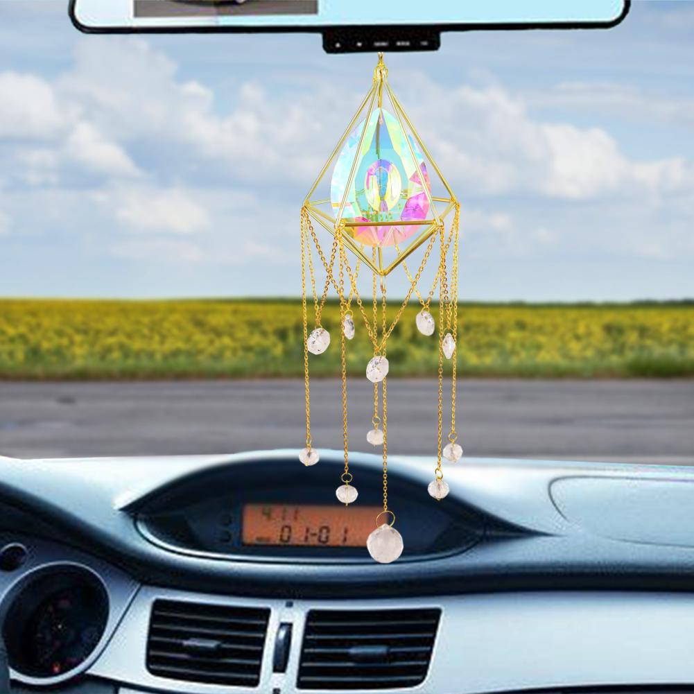 Kristall Windspiele Windspiele Ornament Heimdeko Windspiele Hängedeko Hofdekorationen Gartendekoration für Festivaldeko