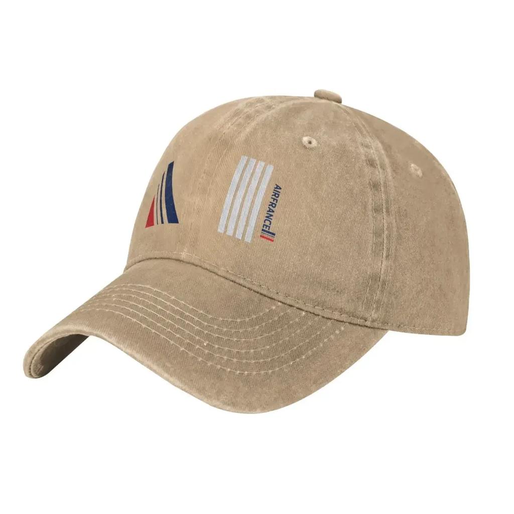 Air France Mode Baseballkappe Schirmmütze Unisex Hut Damenmütze Sonnenschutzmütze