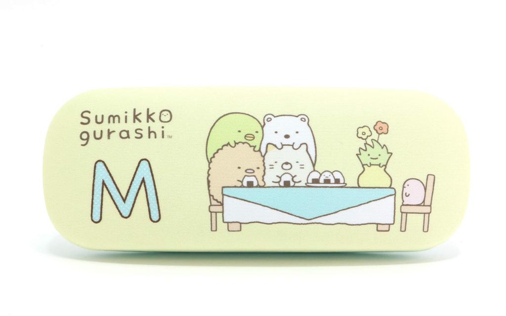 Marimo Craft Sumikko Gurashi Initial Glasses Case, Medium, MSG-129M