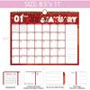2026-2027 Wall Calendar, Calendar 2026-2027, 18 Monthly Wall Calendar from January 2026 to June 2027, 11 x 8.5 Inches Thick Paper, Large Ruled Blocks