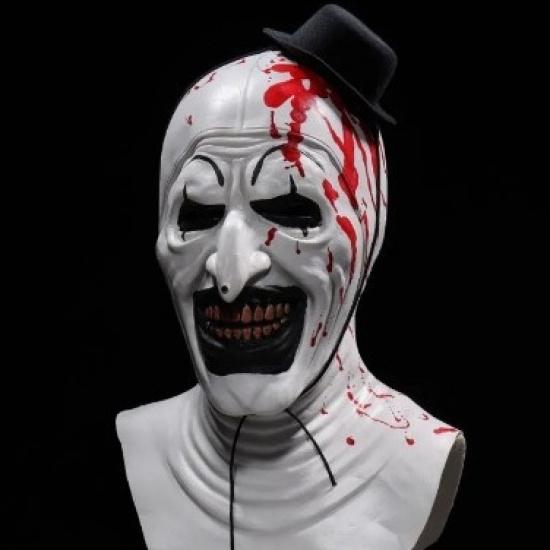 New Soul-Shattering Clown Mask Cosplay Halloween Horror Masquerade Costume Hat Clown Headgear