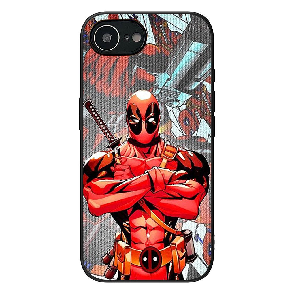 Dead Pool Deadpool Marvel Casing Phone Cover for Xiaomi Poco C75 C65 C71 C85 X7 X6 X5 M6 M7 F7 F8 Ultra F6 Pro Soft Case
