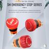 1Pcs 6Amp Current Mushroom Emergency Stop Switch  for Emergency Stop Control