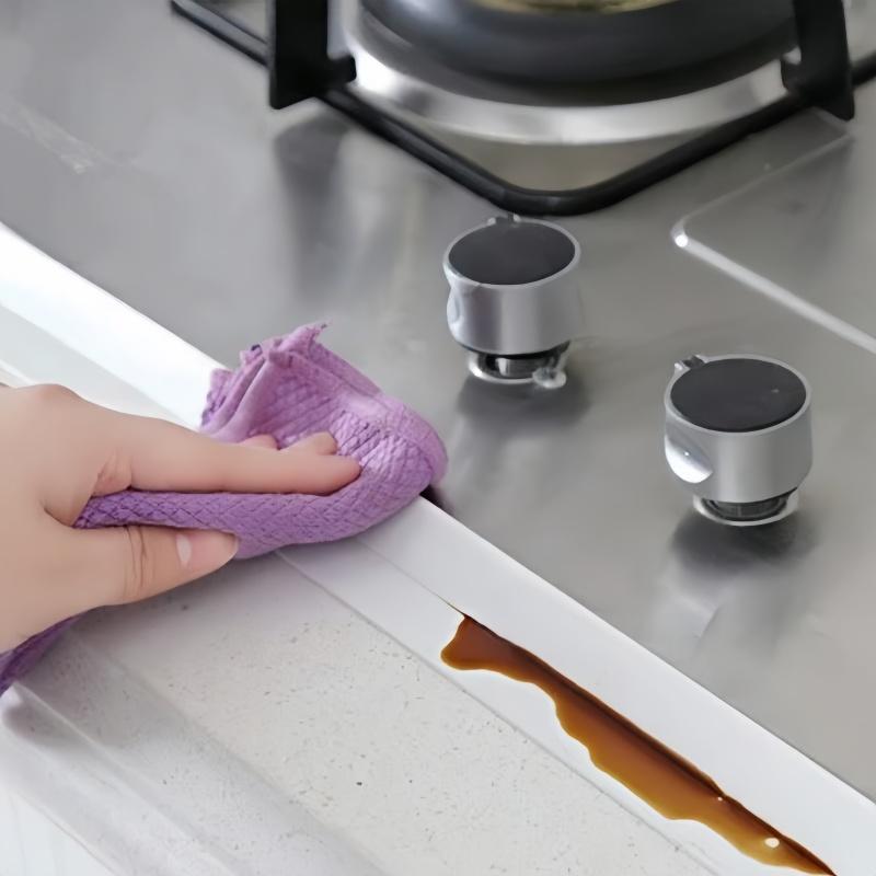 1/2/4Pcs Sets of Household Kitchen and Bathroom Sealing Tape, Stove Corner Line Gap Sealing Waterproof Self-adhesive Tape