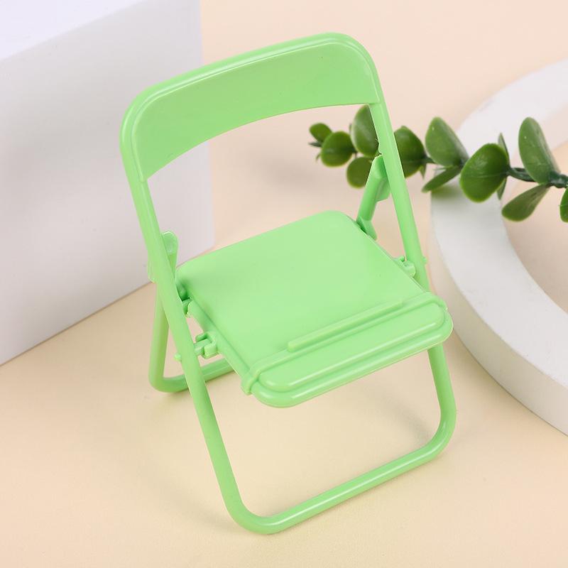 Macaron Creative Folding Desktop Phone Holder - Cute and Portable Chair Stand Chair Phone Holder