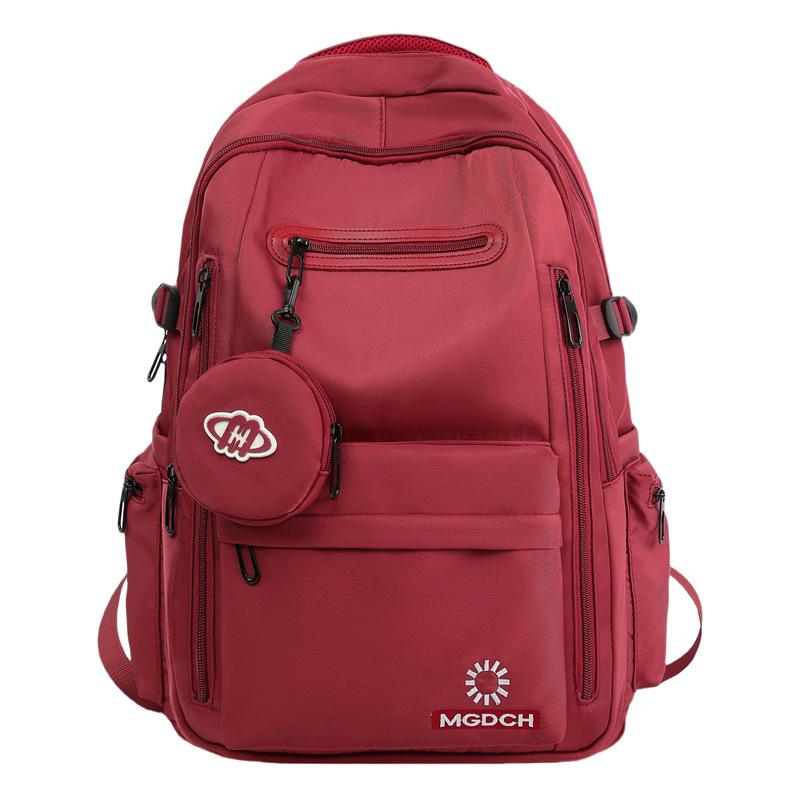 Schoolbag School Bag Junior High School Student Middle School Student Boy High School Student Backpack Male Large Capacity Female Backpack Burden