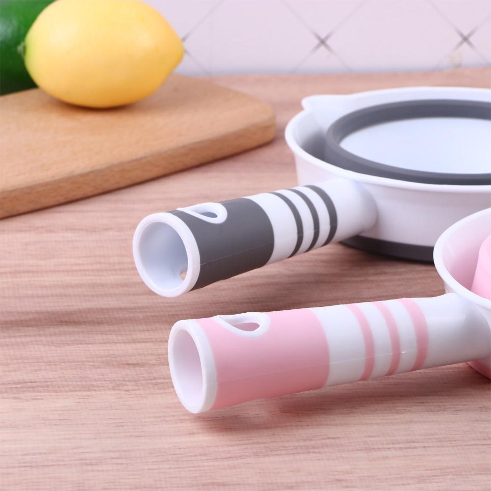 Durable Space Saving Foldable Collapsible Dipper Bath Spoon Water Scoop Water Ladle