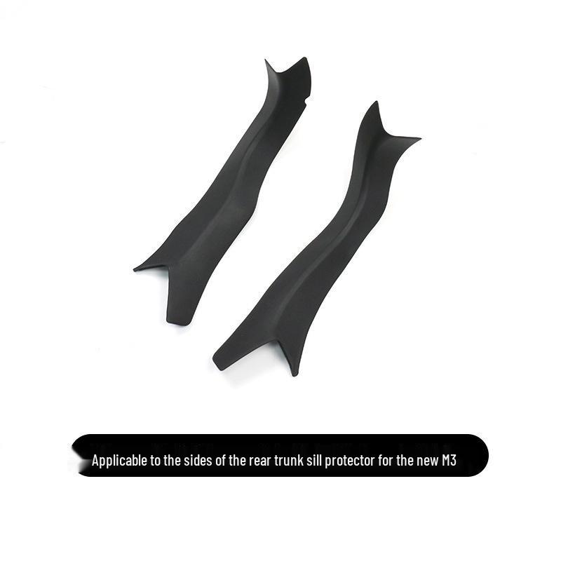 Tesla Model 3 Trunk Splash Guard TPE Tailgate Sill Strip - 360° Interior Protection Trim