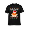 Ginger T Cotton Plain Shirt Shirt T-Shirt Christmas Graphic for Package Man Plain T Black Man T-shirt Beard Man