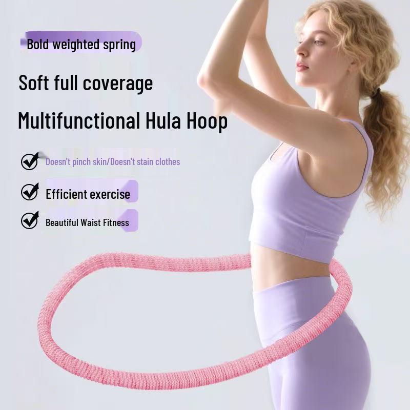 Soft Spring Hula Hoop for Waist-Friendly Weight Loss and Slimmer Belly - Women's Fitness Special