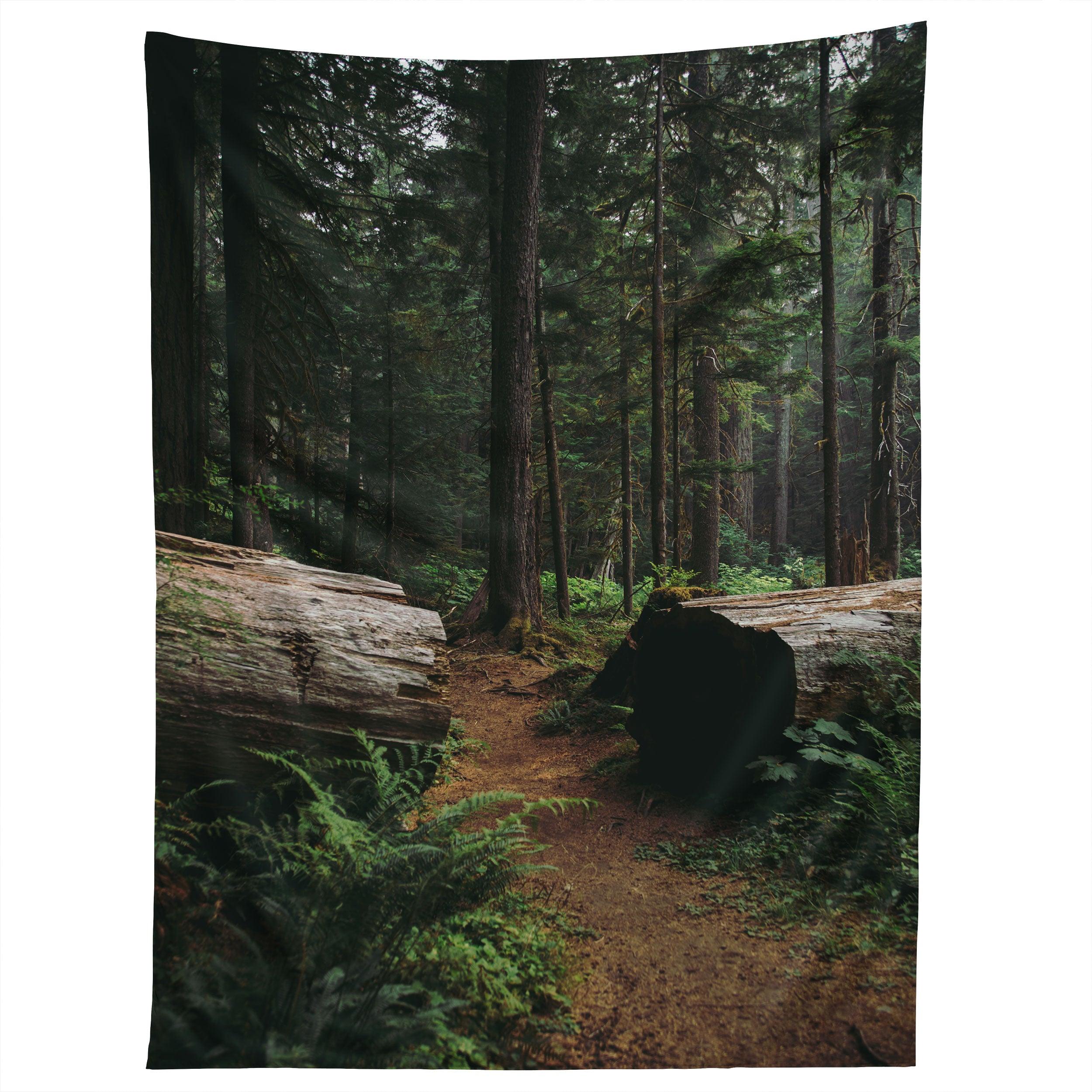 A WALK IN THE WOODS tapestry 75x100