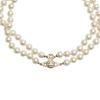 VIVIENNE WESTWOOD Graziella Perlový Choker Dvouvrstvý Perlový Stříbrný Náhrdelník Dámský náhrdelník Zlatý 6303003K-02R143