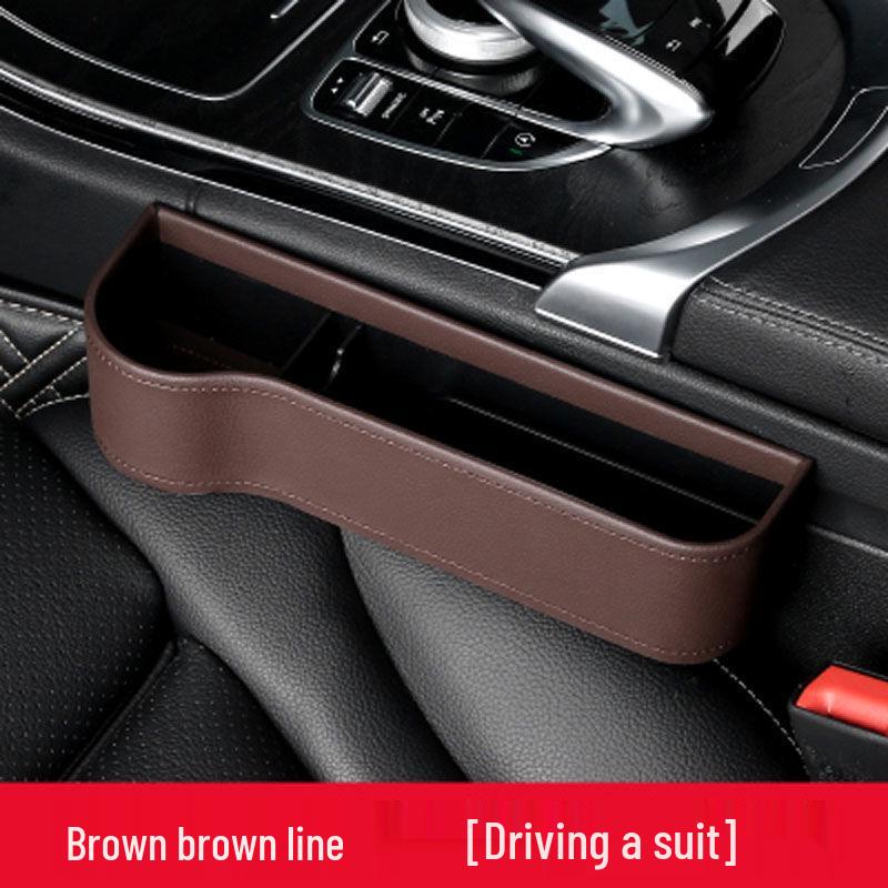 

Car Seat Gap Filler & Cup Holder Organizer - Multifunctional Automobile Storage Box