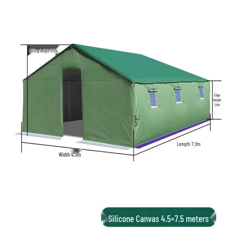 Outdoor Heavy-Duty Waterproof Canvas Tent