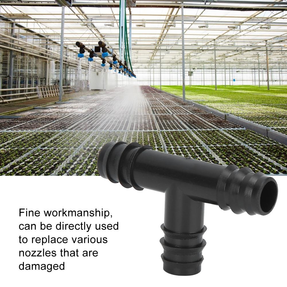 Schwenkrohr Kupplungsverbinder PP Zubehör für Gartenbewässerung Bewässerungssystem 16mm50Stk 16mm