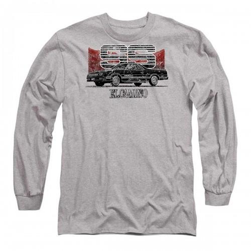 Chevrolet Unisex Adult El Camino Ss Mountains Heather Long-Sleeved T-Shirt