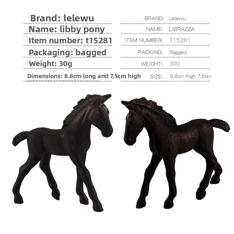 Hannoveraner Pferd Statisches PVC Modell Für Modell Sammler Geschenk Oder Ausstellungsstück