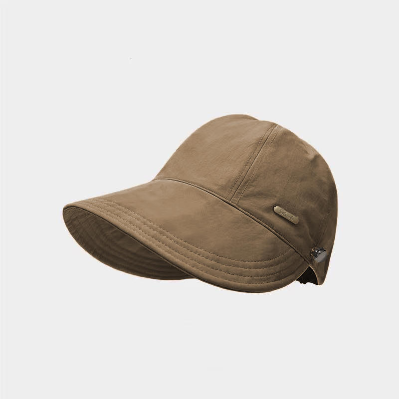 Women Outdoor Wide Brim Sunscreen Hat Casual Fashion Summer Beach Breathable Visor Sun Hat