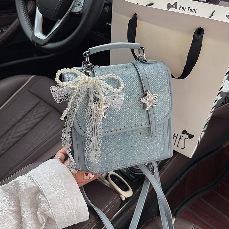 

Премиальный сенс изысканная сумка-рюкзак 2025 новый дизайн сенс ниша многофункциональная двойного назначения сумка-мессенджер сумки 19*9*20