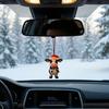 Collectible Christmas Figurines for Enthusiasts Cow Ornament Advent Calendar 2026, 24 Days 2D Acrylic Hanging Pendant Portable Decorations Home