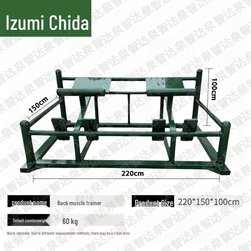 Outdoor 2-Person Back Muscle Trainer