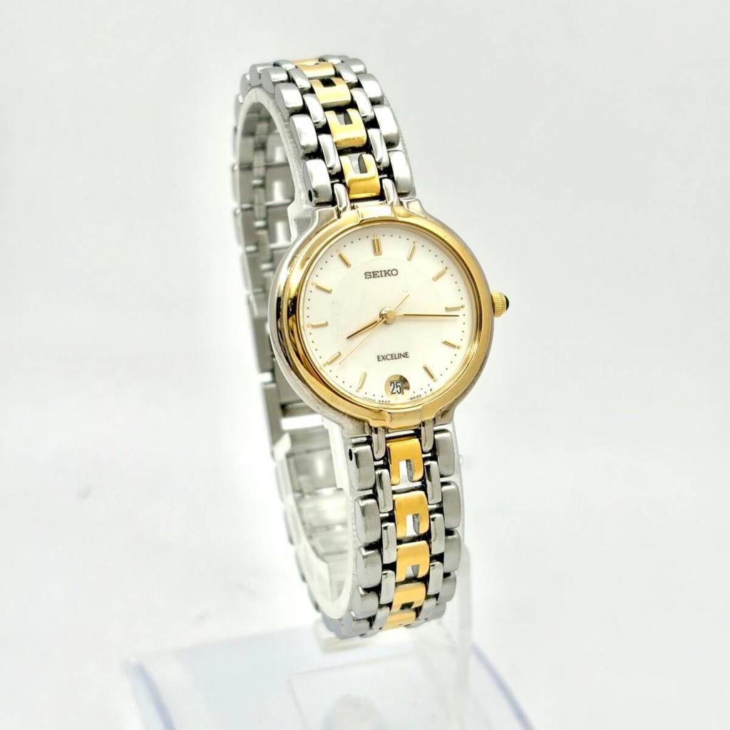 SEIKO Exceline 399235 [New Battery] Ladies' Watch, Date, 5E42-6A30