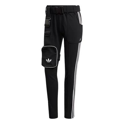 Originals X Olivia Oblanc X Ji Won Choi Superstar-Kollaboration Bequeme Modische Vielseitige Gestreifte Gestrickte Sporthose GL6124