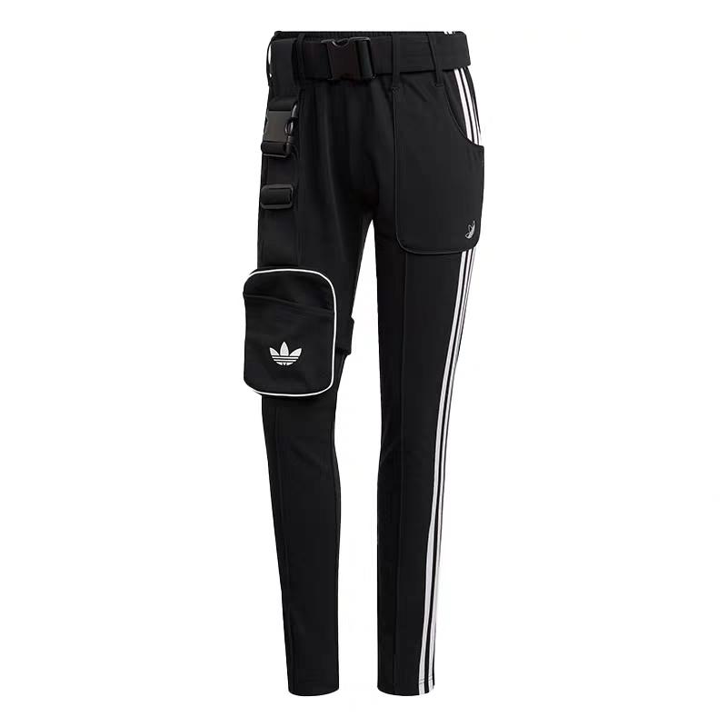 

Adidas Originals X Olivia Oblanc X Ji Won Choi Superstar Collaboration Comfortable Fashionable Versatile Striped Knitted Sports Pants GL6124 M