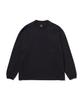 Organic Mercerized Long Sleeve Size M [Snow Peak] T-Shirt CS-26SU005 Long-sleeved T-shirt, Men's/Women's, BLACK,