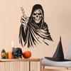 Halloween Creepy Smile Skull Dormitor Living Room Decor Autocolante de perete