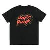 Unisexs Daft Punk Summer Tshirt Cotton Tshirt Unisexs Casual Wear Unisexs Solid Color Short Sleeved Unisex Streetwear