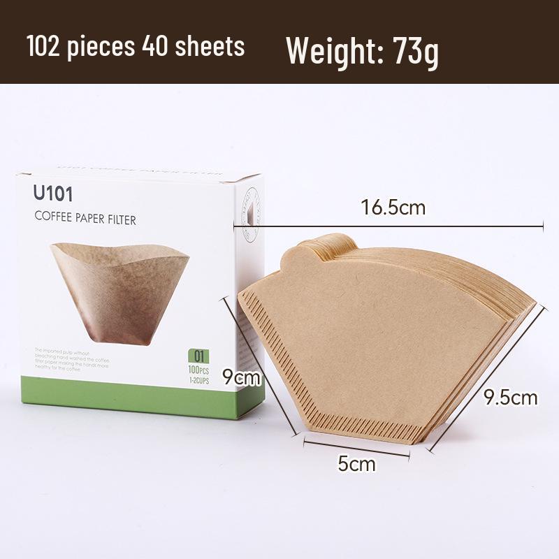 Multi-Spec Coffee Filter Paper for Hand Drip Coffee Maker and American Machine