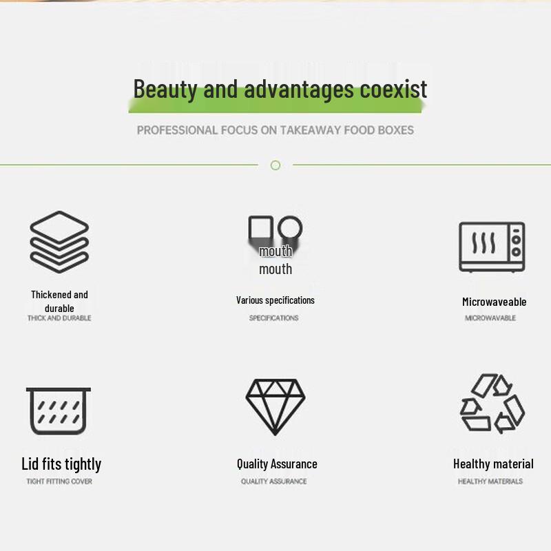 Hansheng Disposable PP Round Meal Prep Containers