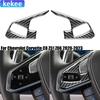 For Chevrolet Corvette C8 Z51 Z06 - Carbon Fiber Driver Wheel Button Decoration Car Accessories Interior Cover Stickers