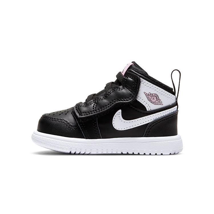 

Air Jordan 1 Mid Розовый пенопласт Черный TD 18.5