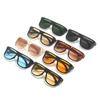 European American Stylish Men Sunglasses Vintage Square Shape Sun Glasses for Man Outdoor UV Protection Hiking Sunglass