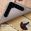 Carpet Anti Slip Sticker- Anti Curling Carpet Tape Non-Slip Area Keeps Your Rug In Place and Makes Corners Flat for Corners