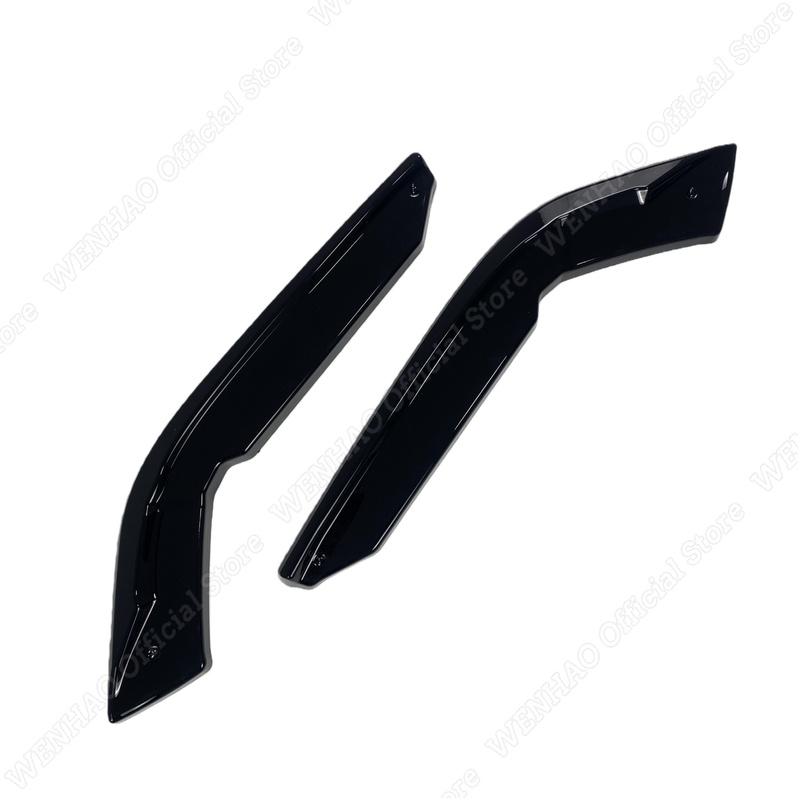 2Pcs Rear Bumper Side Splitters For BMW 4 Seria F32 Coupe M-Pack 435i 435d 2013-2020 Tuning Gloss Black Side Bumper Trim Bodykit