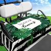 Universals Golf Cart Seats Protector Antislip Polyester Fabric Easy Installation For Enhances Durability