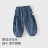 David Bella Girls' Jeans Autumn Dress Women's Treasure Pure Cotton Lantern Pants Children's Casual Pants